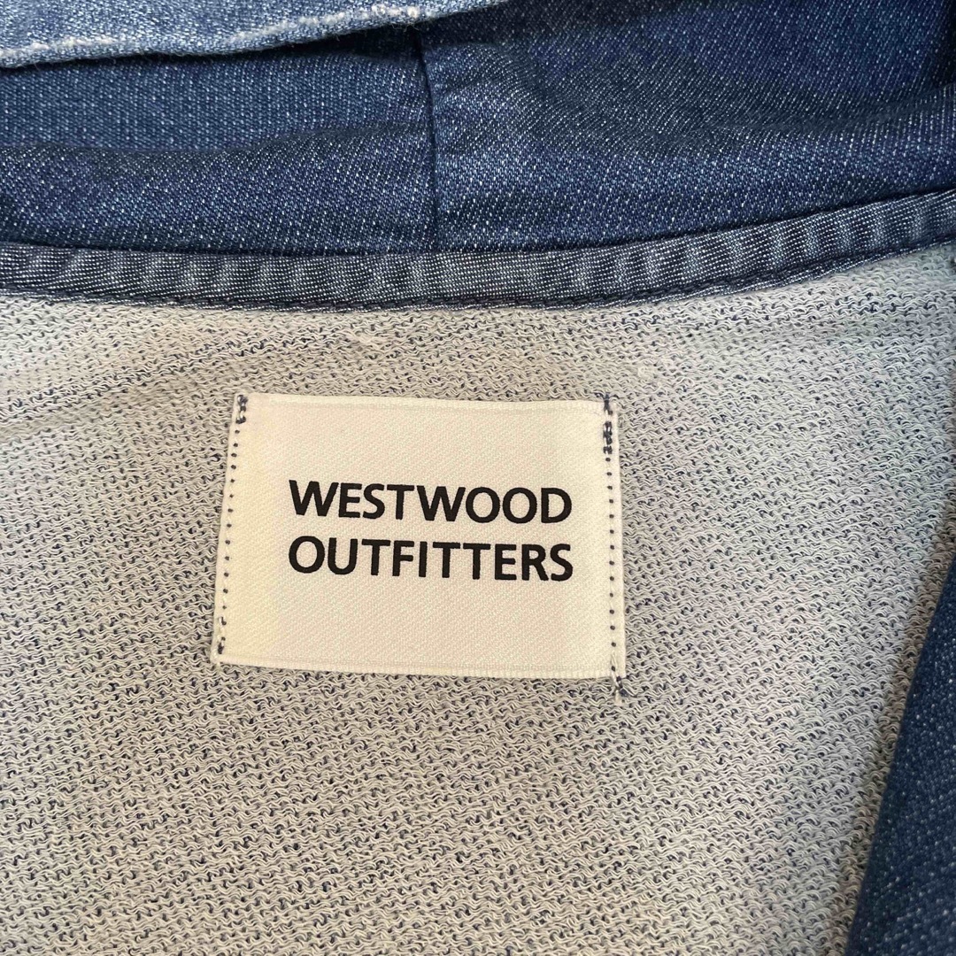 Westwood Outfitters(ウエストウッドアウトフィッターズ)のWESTWOOD OUTFITTERS  デニムパーカー　 レディースのジャケット/アウター(Gジャン/デニムジャケット)の商品写真