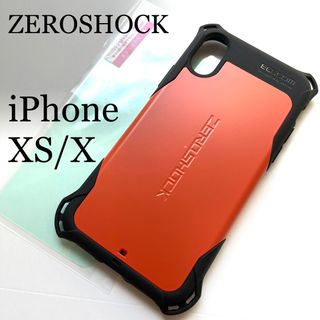 エレコム(ELECOM)のiPhone XS/X用ケース★ZEROSHOCK★保護フィルム内側ハニカム加工(iPhoneケース)