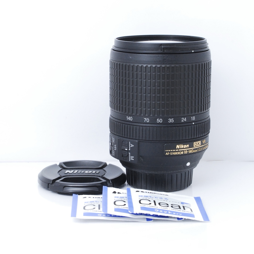 【K04】Nikon AF-S 18-140mm ズームレンズ　ニコン