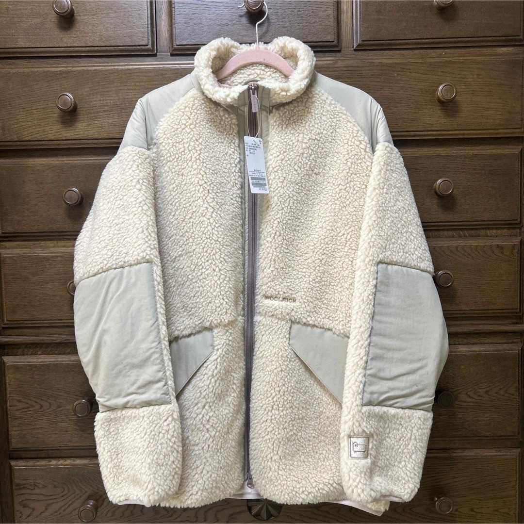 新品タグ付き】Plage別注 ウールリッチ ボアジャケット-