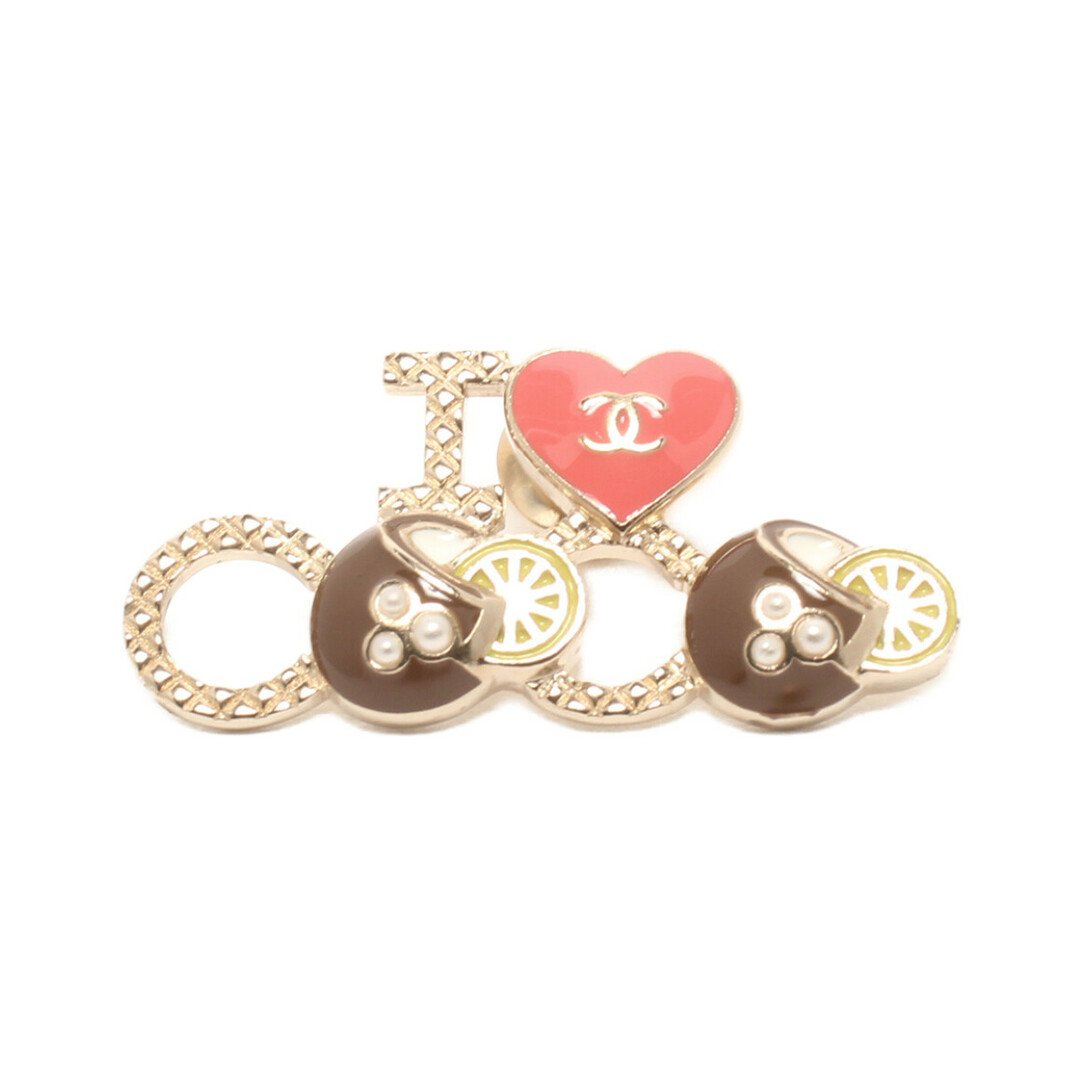 アイテム詳細ブランドシャネル CHANEL ピンブローチ I love coco レディース