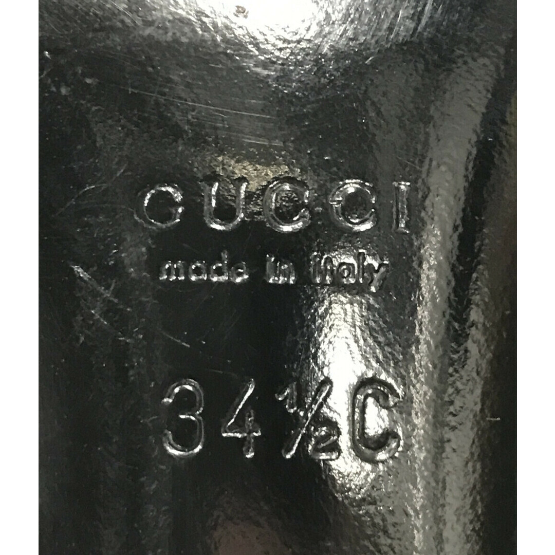 Gucci(グッチ)のグッチ GUCCI ポインテッドトゥパンプス    レディース 34 1/2C レディースの靴/シューズ(ハイヒール/パンプス)の商品写真