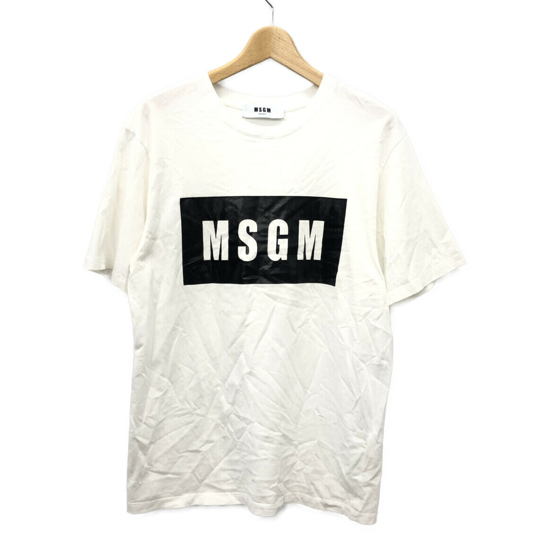 エムエスジーエム MSGM 半袖Ｔシャツ メンズ M | フリマアプリ ラクマ