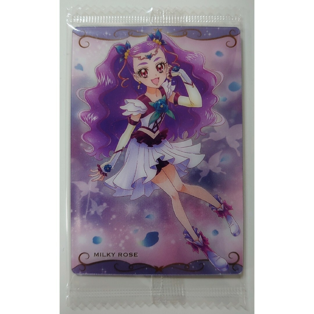 プリキュア カードウエハース8 R No.12 ミルキィローズ プリキュア カードウエハース8 R No.12 ミルキィローズ