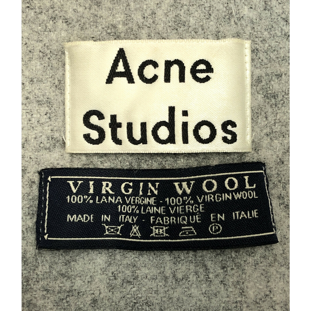 Acne Studios(アクネストゥディオズ)のアクネステュディオス 大判ストール ウール100% レディース レディースのファッション小物(ストール/パシュミナ)の商品写真