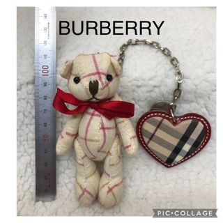 バーバリーブルーレーベル(BURBERRY BLUE LABEL)のバーバリーブルーレーベル　バッグチャーム　キーホルダー(キーホルダー)