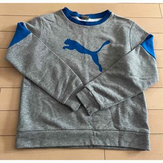 プーマ(PUMA)のプーマ  トレーナー　140㎝　ブルー　グレー　(Tシャツ/カットソー)