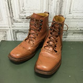 Trickers - 24 美品 Tricker's カントリーブーツ LS180 ブローグ ...