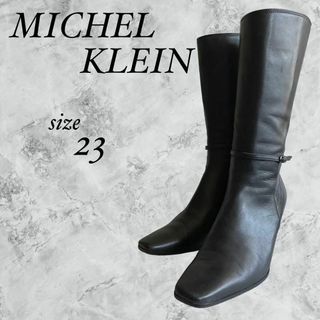 ミッシェルクラン(MICHEL KLEIN)のMICHEL KLEIN ミッシェルクラン ブーツ ミドル ピンヒール(ブーツ)