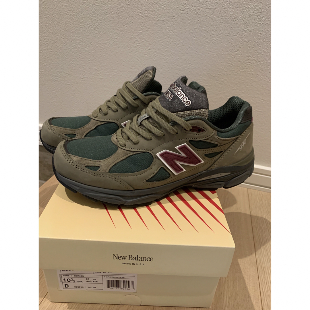 極美品 new balance m990gp3 28.5