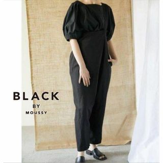 ブラックバイマウジー(BLACK by moussy)のBLACK BY MOUSSY one shoulder salopette(サロペット/オーバーオール)