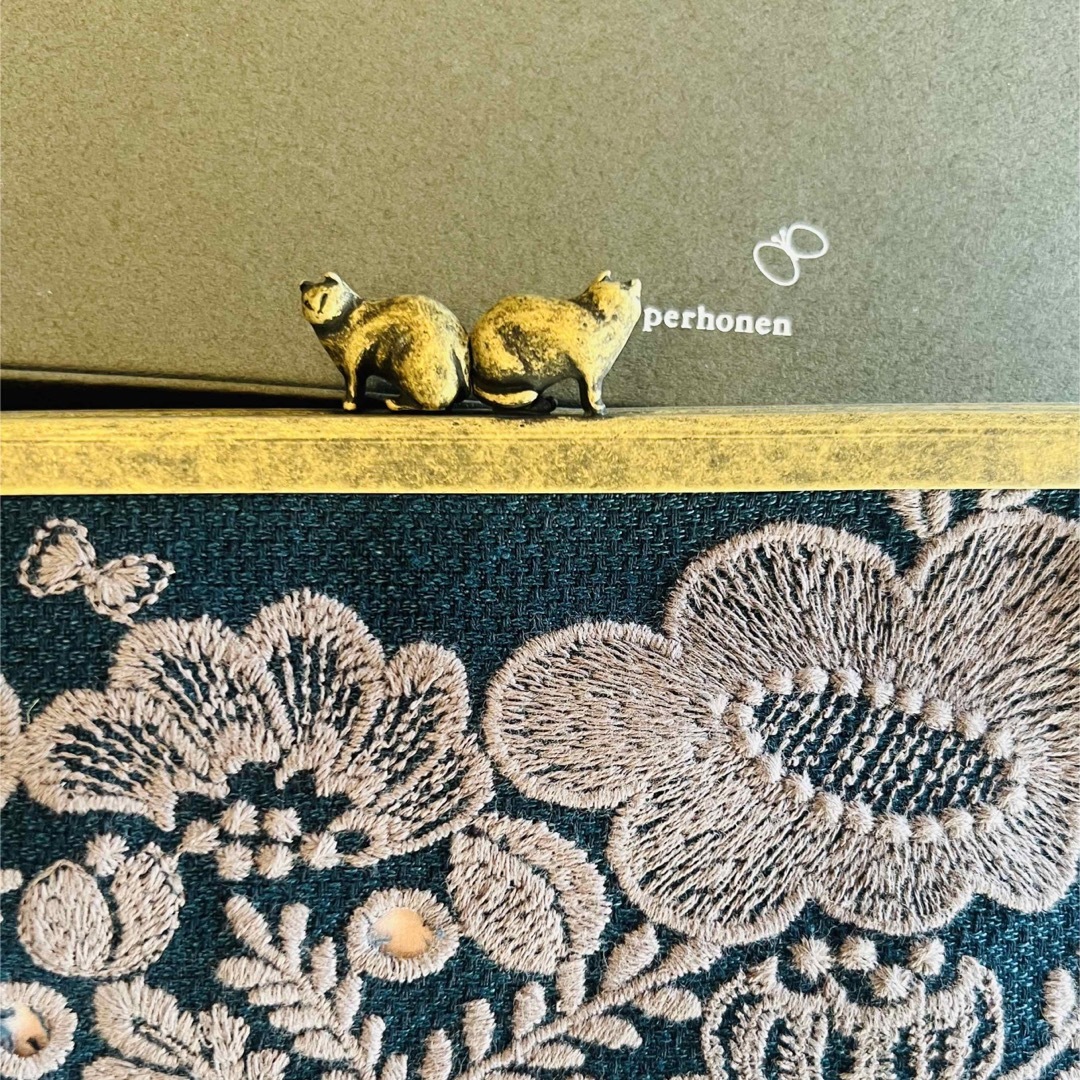新品未使用*ミナペルホネン caddie pouch「smile flower」