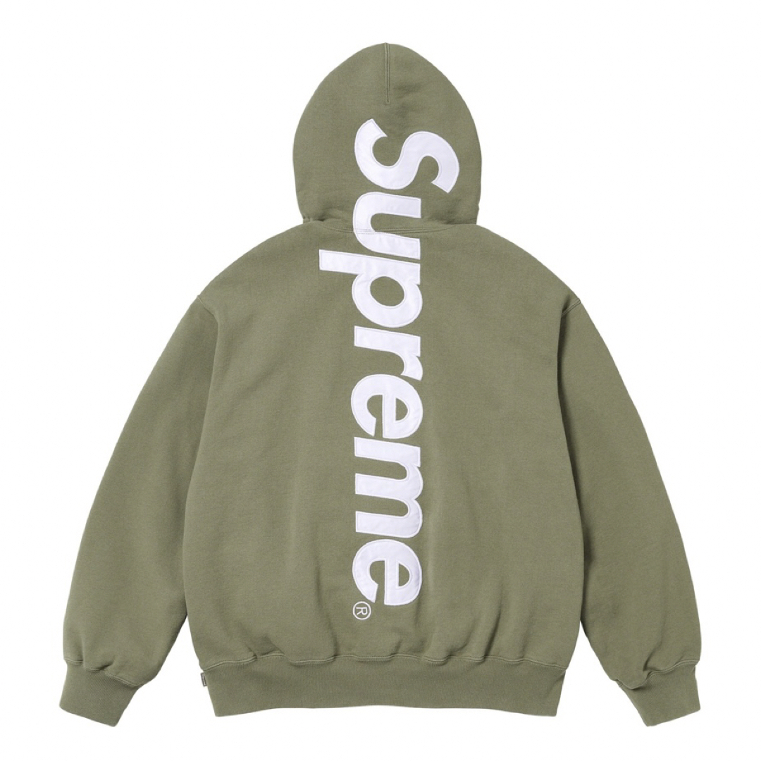 Supreme - Supreme Satin Applique Hooded Sweatshirtの通販 by ...