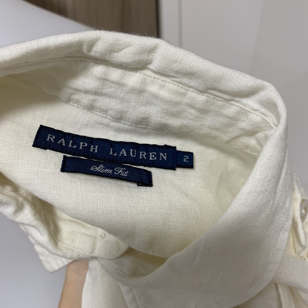 POLO RALPH LAUREN(ポロラルフローレン)のRalph Lauren 麻 リネン シャツ レディースのトップス(シャツ/ブラウス(長袖/七分))の商品写真