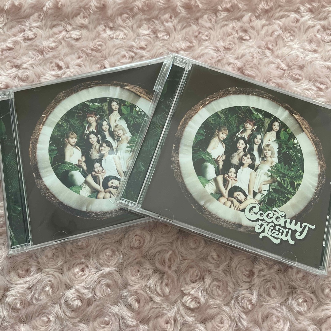 NiziU COCONUT 通常盤 開封済 2枚セット トレカ、シリアル無しの通販