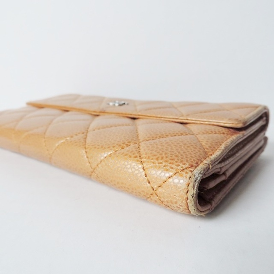 CHANEL - シャネル 長財布 マトラッセ ブラウンの通販 by ブランディア