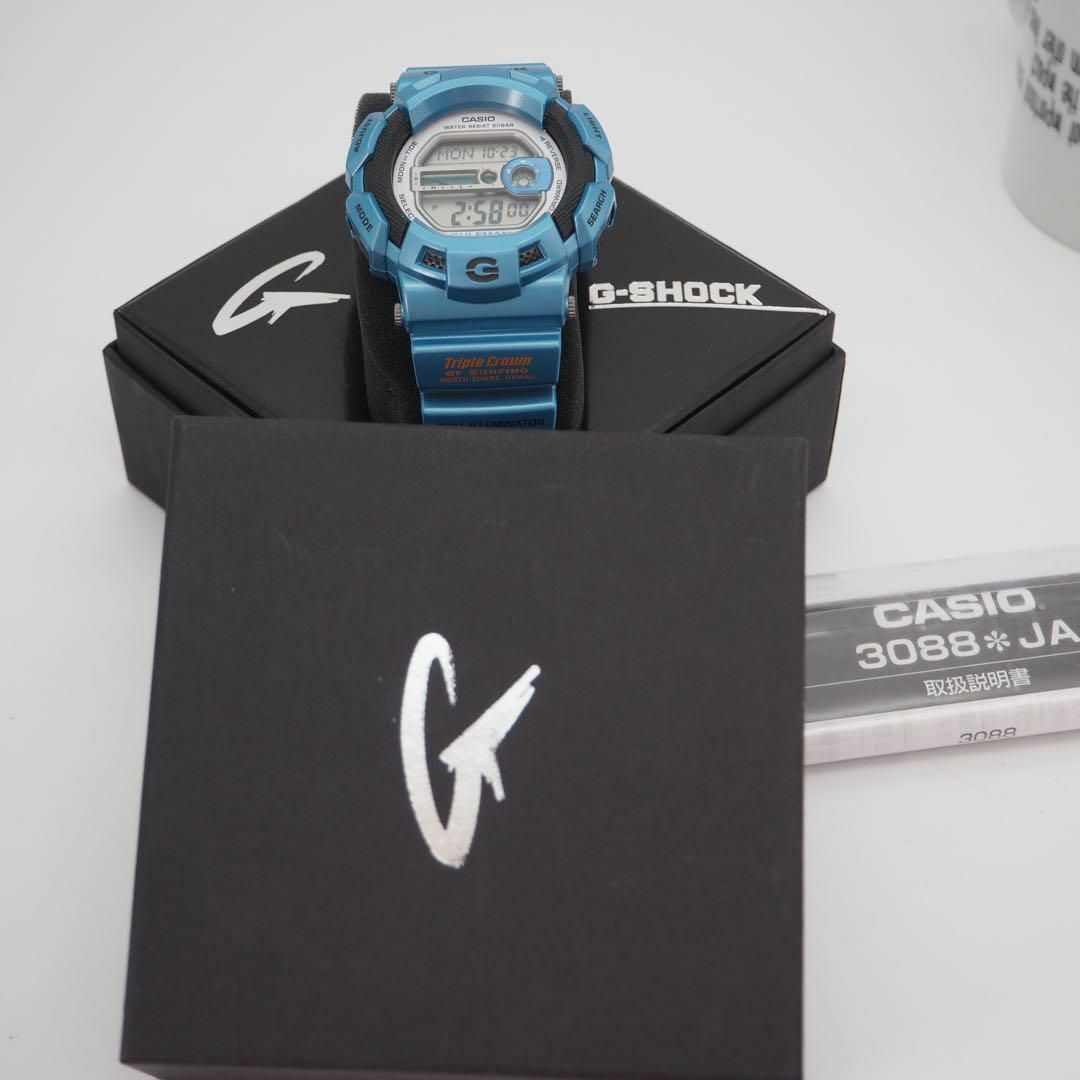 G-SHOCK(ジーショック)の201【新品】Gショック時計　限定品　ガルフマン　トリプルクラウン　ブルー メンズの時計(腕時計(デジタル))の商品写真
