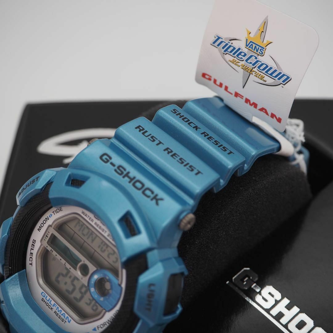 G-SHOCK(ジーショック)の201【新品】Gショック時計　限定品　ガルフマン　トリプルクラウン　ブルー メンズの時計(腕時計(デジタル))の商品写真