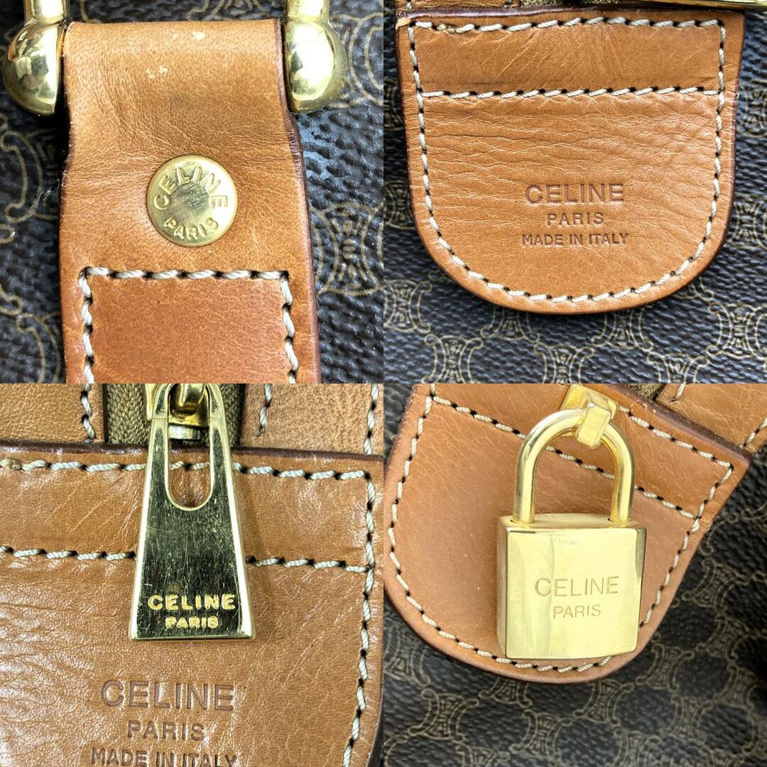 celine - 中美品 CELINE セリーヌ マカダム ボストンバッグ 旅行鞄