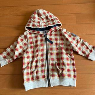 プチバトー(PETIT BATEAU)のプチバトー  パーカー　18m/81cm(シャツ/カットソー)