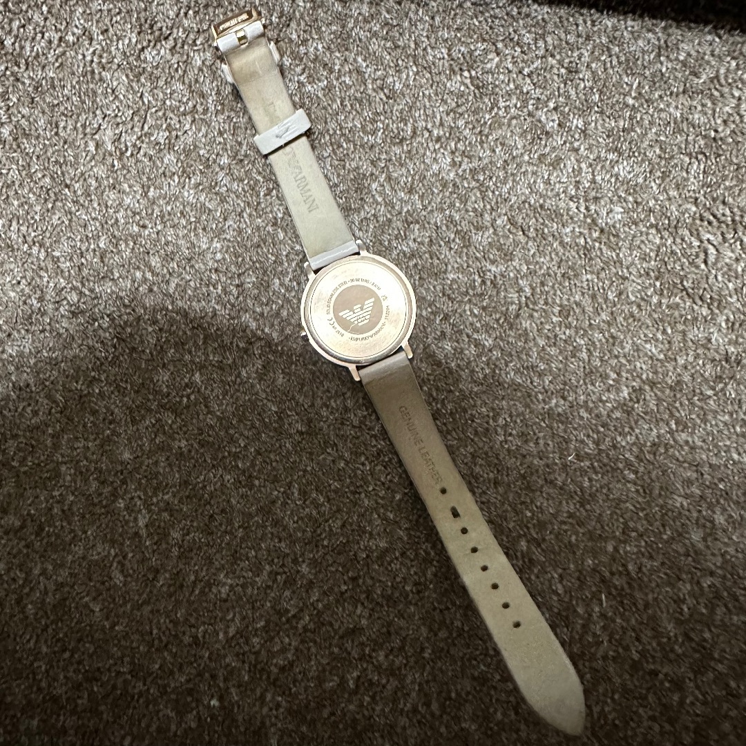Emporio Armani(エンポリオアルマーニ)のEMPORIO ARMANI レディース　クオーツ 腕時計  レディースのファッション小物(腕時計)の商品写真