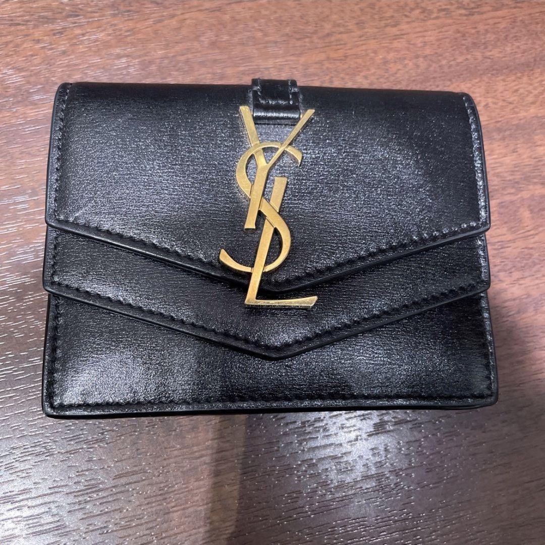 ✨新品未使用✨Saint Laurent 三つ折り財布　ミニウォレット　YSL