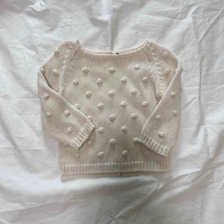 li&me / 6m(70) Lenny Sweater (Cream)(ニット/セーター)