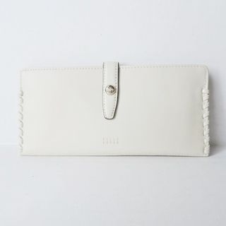 ペレボルサ(PELLE BORSA)のペレボルサ 長財布美品  - アイボリー(財布)