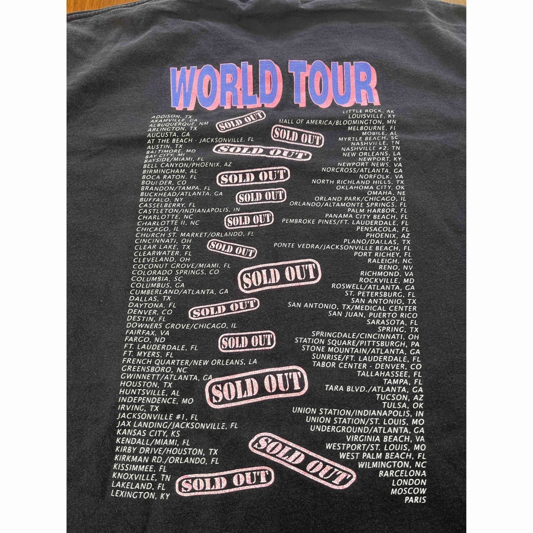 セカオワ　深瀬着用　90s HOOTERS WORLD TOUR Tシャツ 7