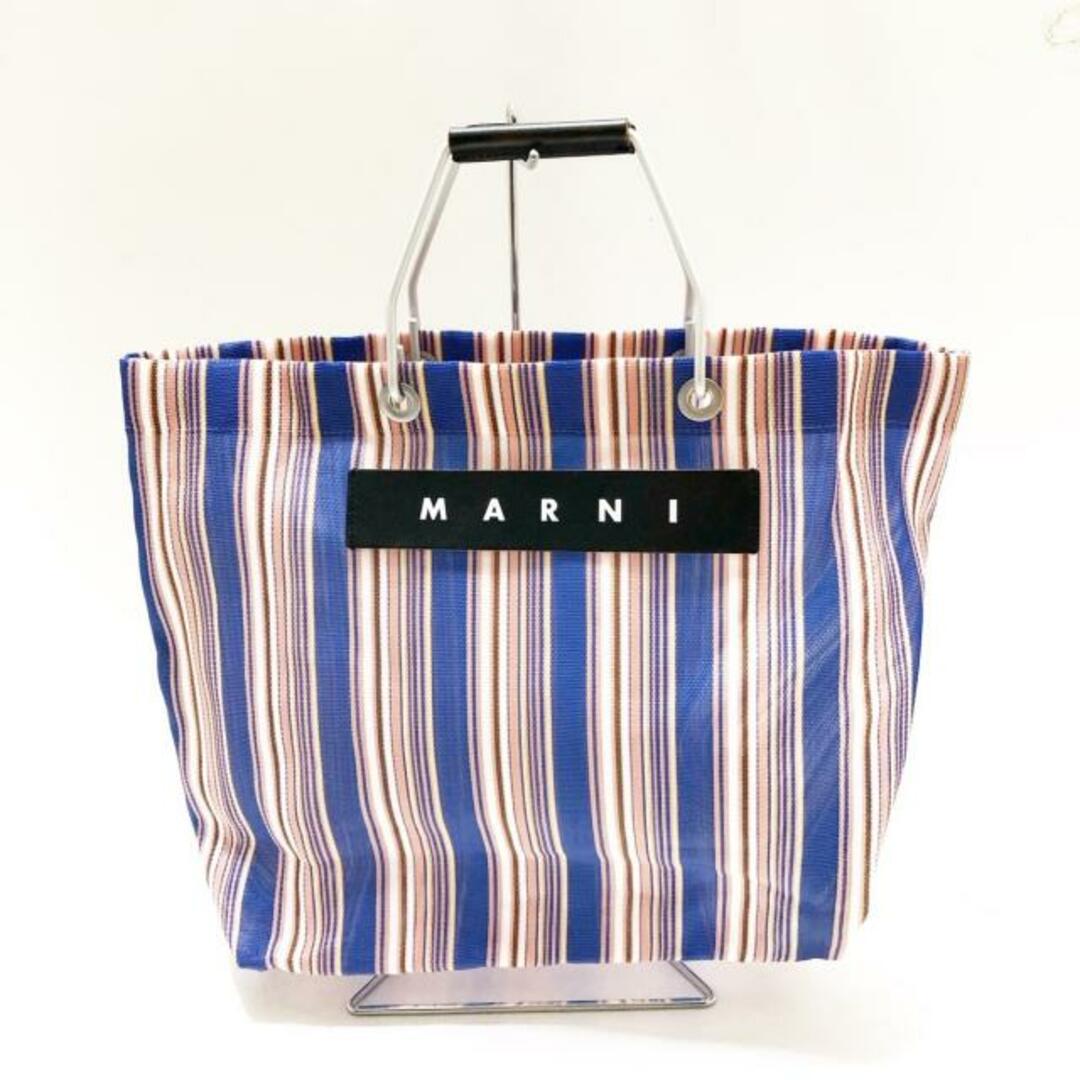 Marni   マルニ トートバッグ ストライプ/メッシュの通販 by ブラン