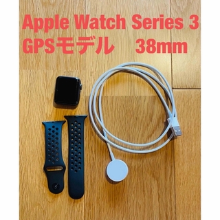 Apple Watch - Apple Watch Series 3 GPS Nike+ 38mm 本体の通販 by