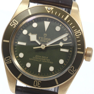 チュードル(Tudor)のチュードル TUDOR 79018V ブラックベイ K18YG 自動巻き メンズ 極美品 箱・保証書付き_776899(腕時計(アナログ))