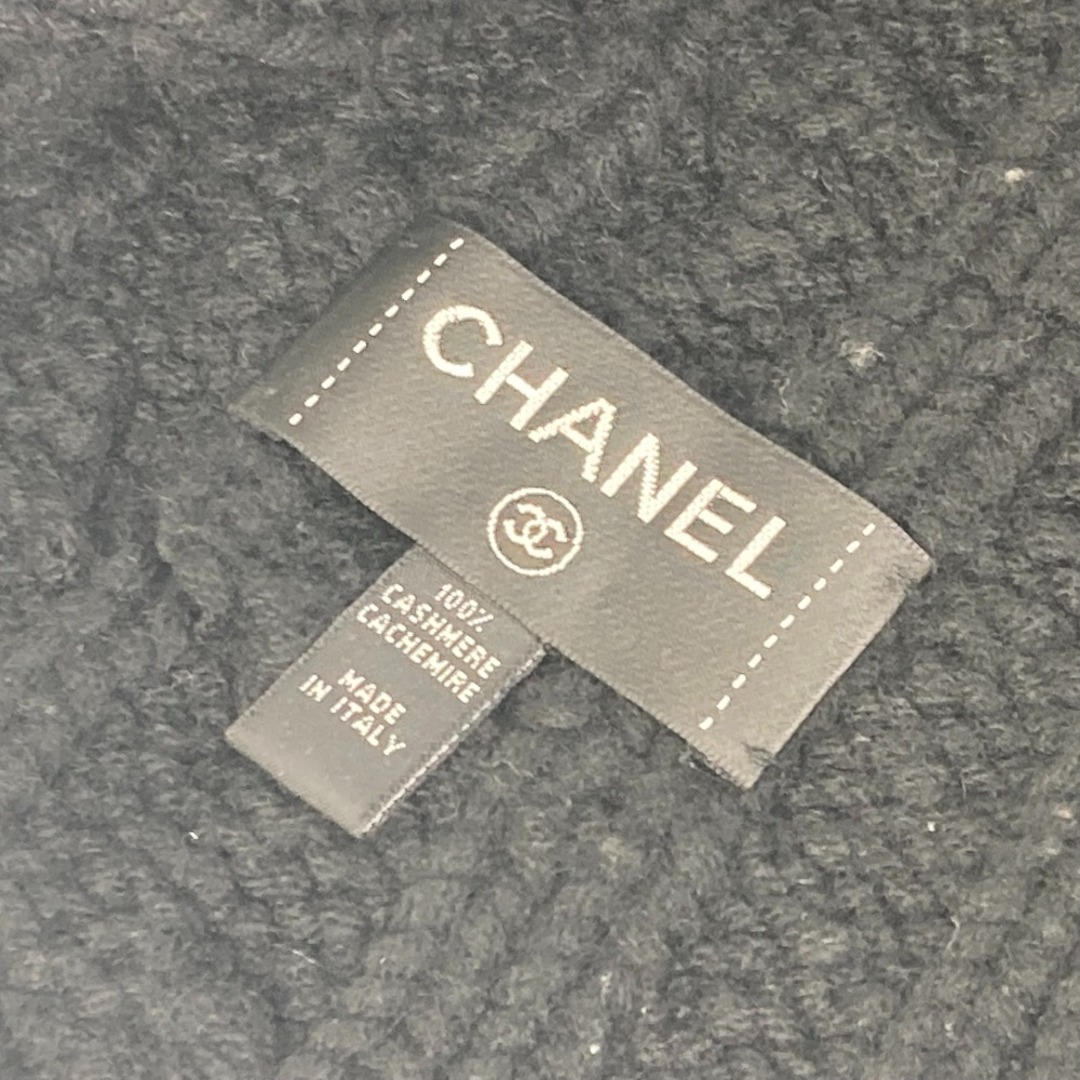 CHANEL - シャネル CHANEL CC ココマーク チェーン 編み込み マフラー