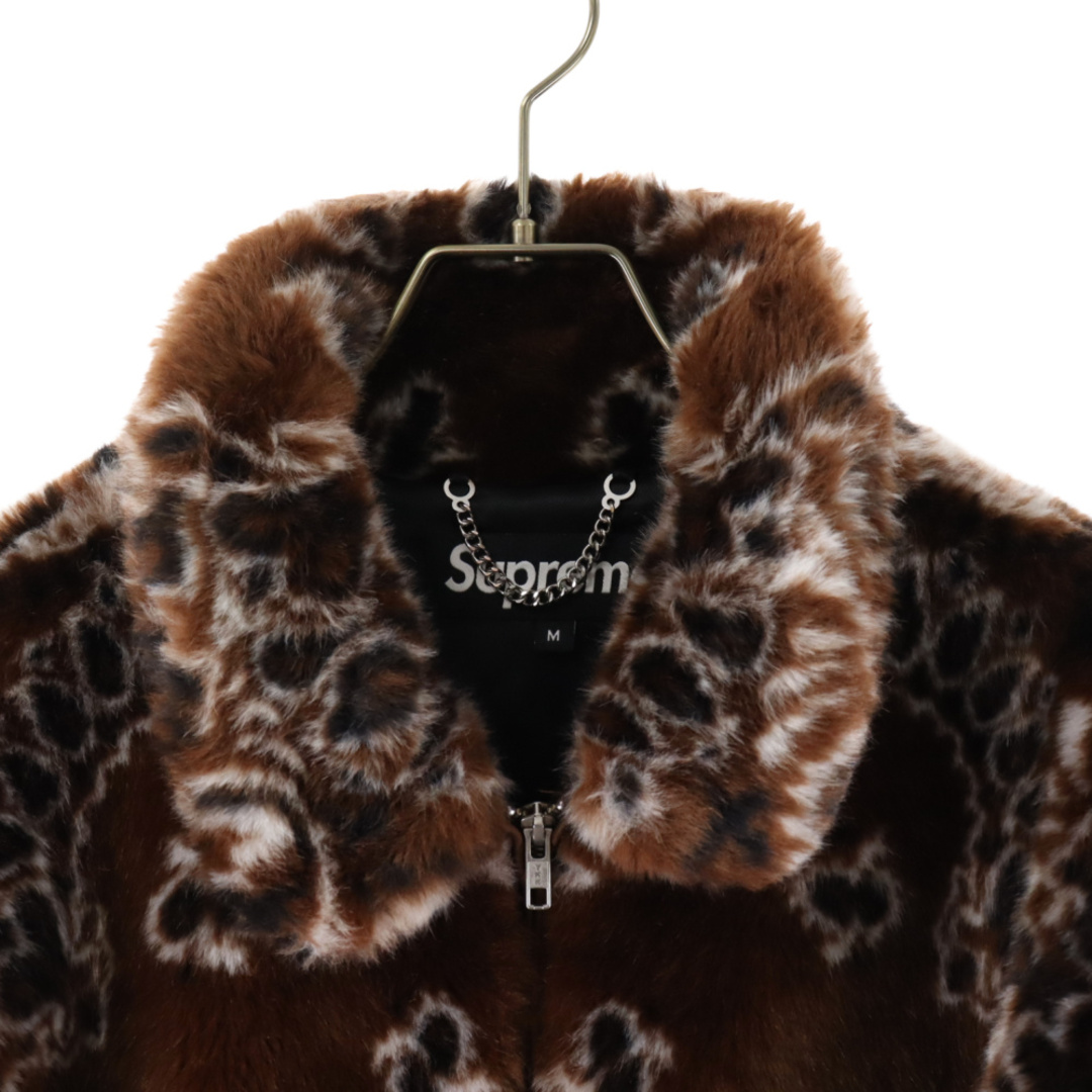 SUPREME シュプリーム 21SS Bandana Faux Fur Bomber Jacket バンダナファーボンバージャケット ブラウン