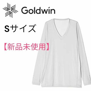 [ゴールドウイン] インナーシャツ　クーリングVネック　ロングスリーブ メンズS(Tシャツ/カットソー(半袖/袖なし))