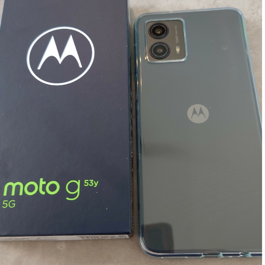 MOTOROLA moto g53y 5G A301MO インクブラック