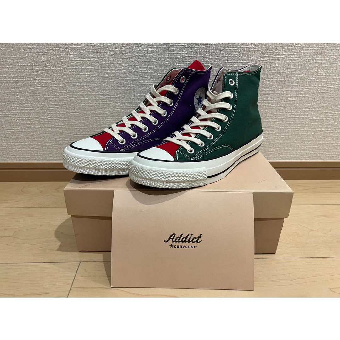 27.5cm マルチカラー Addict CHUCK TAYLOR HI-