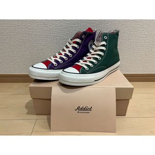 コンバース(CONVERSE)の27.5cm マルチカラー　Addict CHUCK TAYLOR HI(スニーカー)