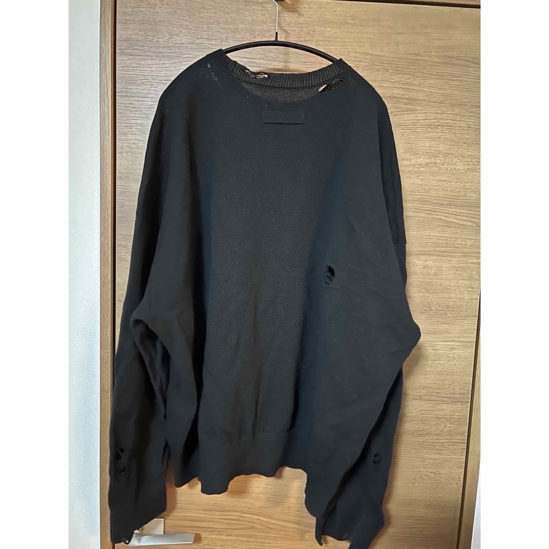 stein OVERSIZED DAMAGED KNIT LS 1