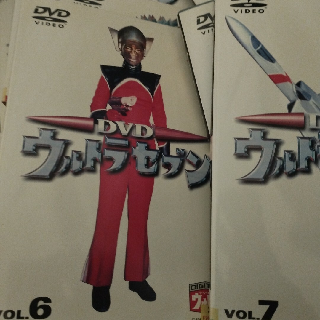 ウルトラセブンdvd10枚セット抜けあり