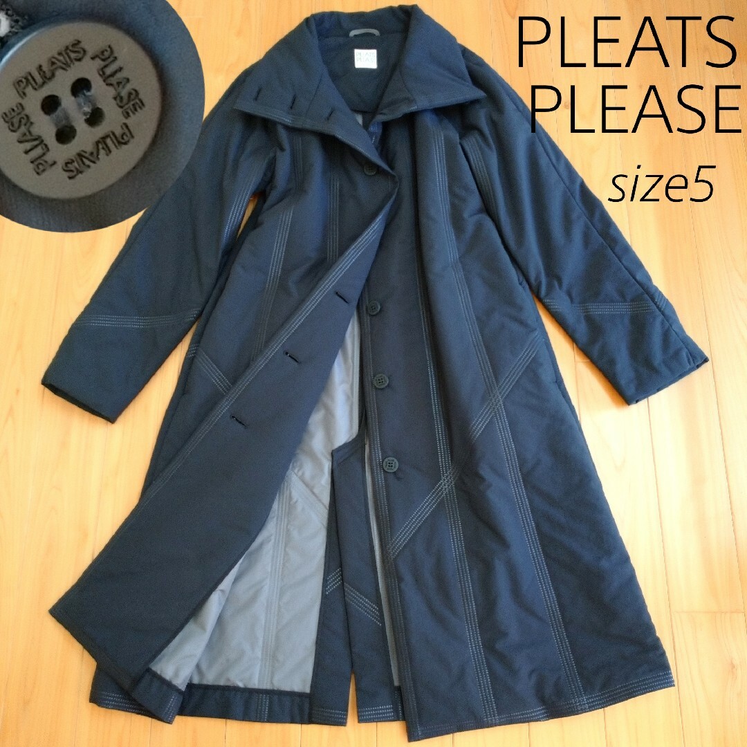 PLEATS PLEASE ISSEY MIYAKE - 日本製☆希少サイズ5 PLEATS PLEASE 中