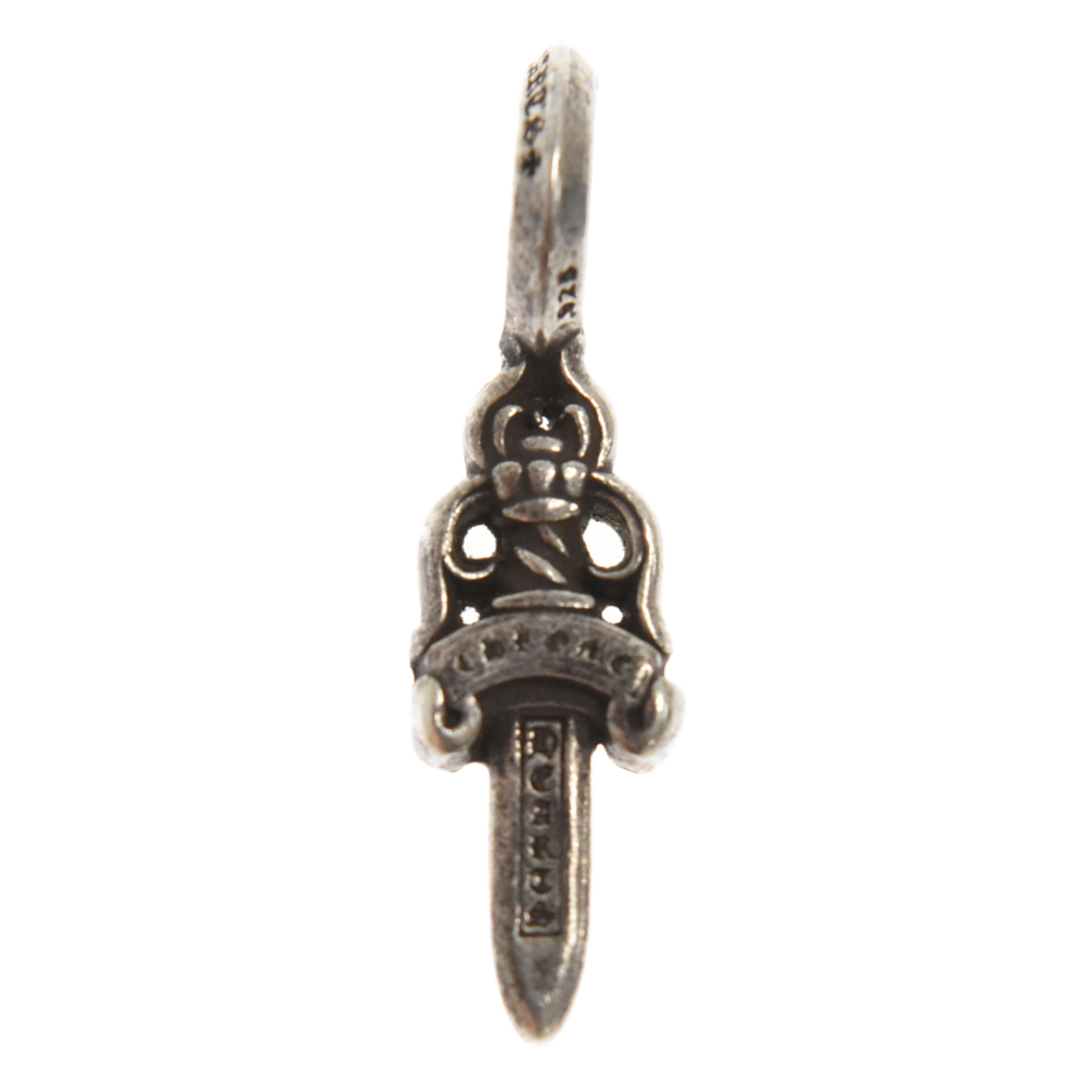 CHROME HEARTS クロムハーツ STACK DAGGER V2/ダガースタックチャーム シルバーネックレストップ