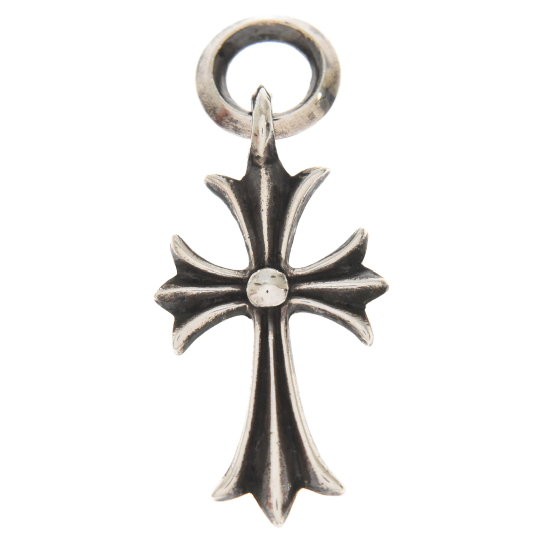 CHROME HEARTS クロムハーツ TINY CH CROSS タイニーCHクロスチャーム シルバー ネックレストップ シルバー