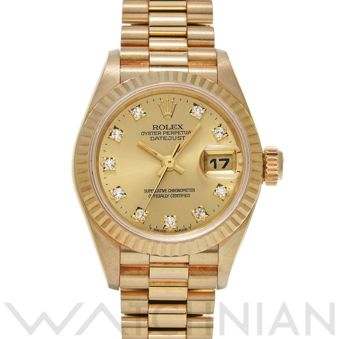 ロレックス ROLEX 69178G S番(1994年頃製造) シャンパン /ダイヤモンド レディース 腕時計
