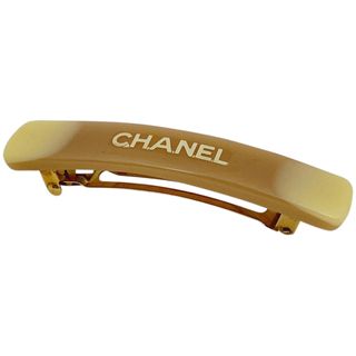シャネル バレッタ/ヘアクリップ(ベージュ系)の通販 26点 | CHANELの