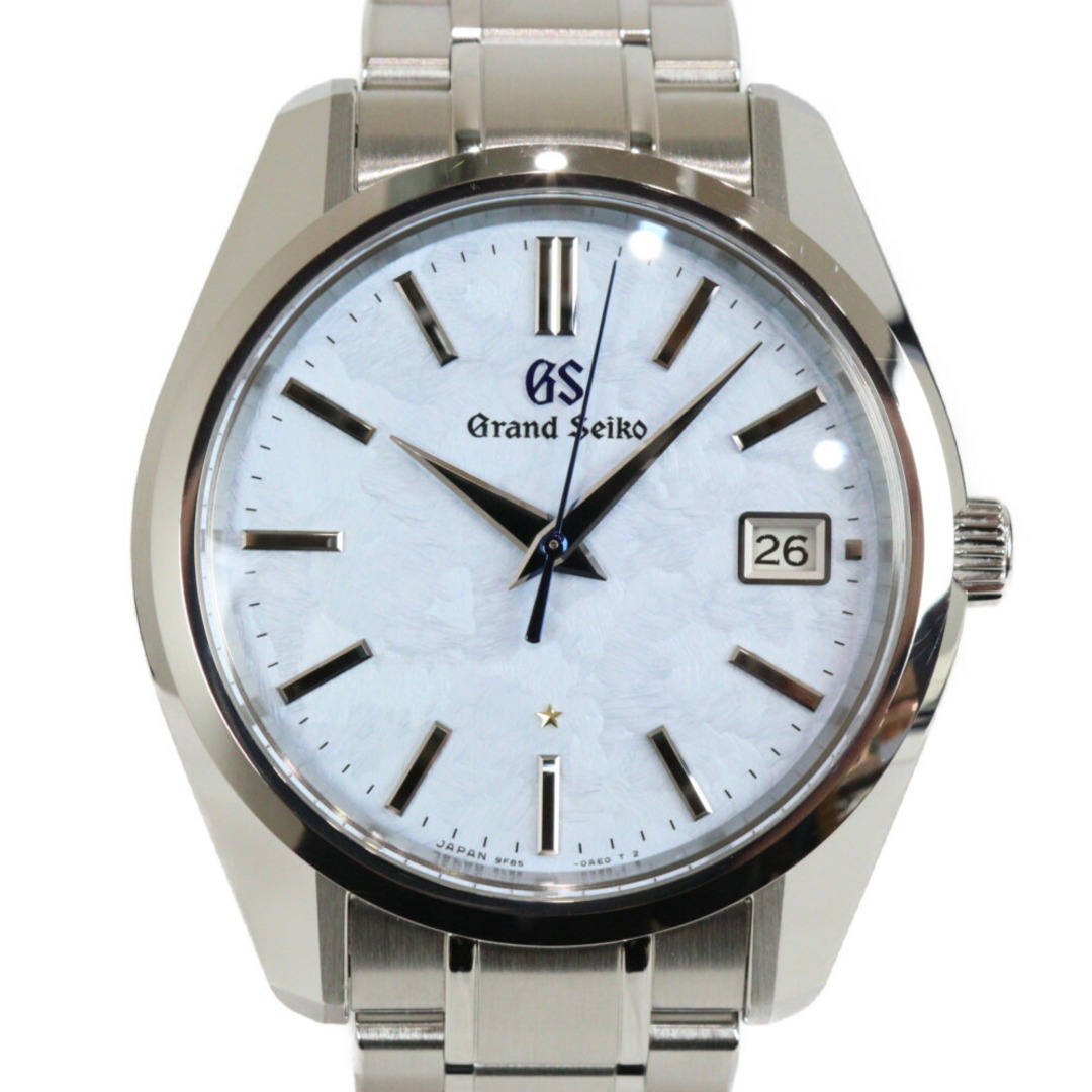 【44GS 55周年記念限定モデル】Grand Seiko　グランドセイコー　ヘリテージコレクション　SBGP017　雲海モデル　クオーツ　デイト　SS ライトブルー　メンズ　腕時計松前R56号店