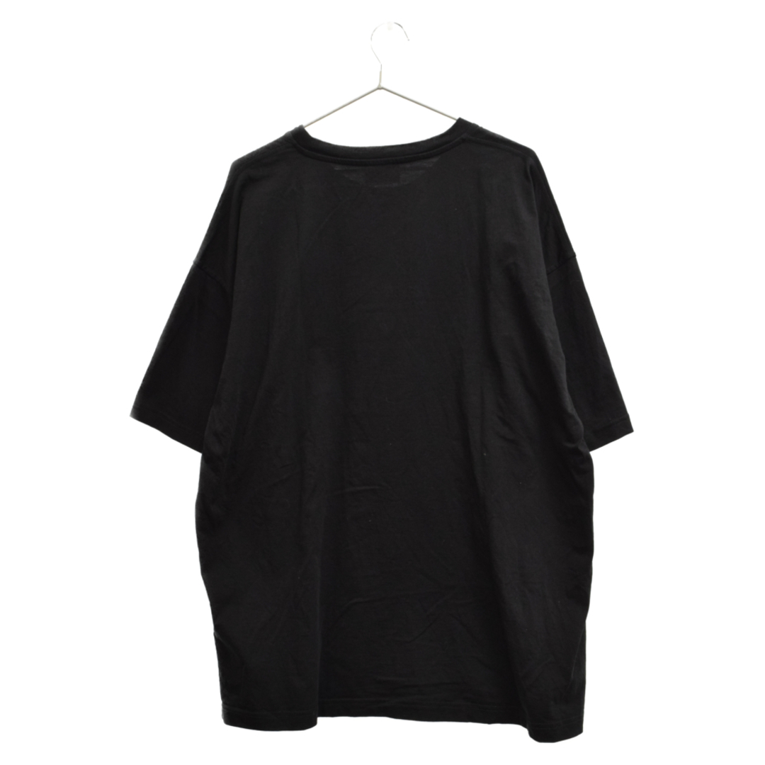 DIESEL ディーゼル T-NABEL-M1 T-SHIRT フロントプリントクルーネック半袖Tシャツ ブラック A11777