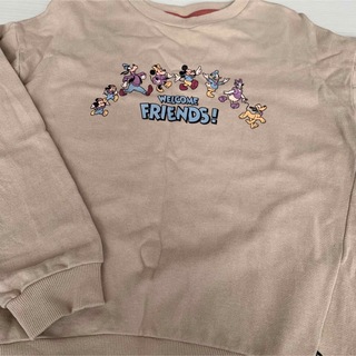 ディズニー(Disney)のfutafuta ミッキーフレンズ　トレーナー  140cm(Tシャツ/カットソー)