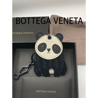 BOTTEGA VENETA key holder 523439-V005X-8279 ladies black panda