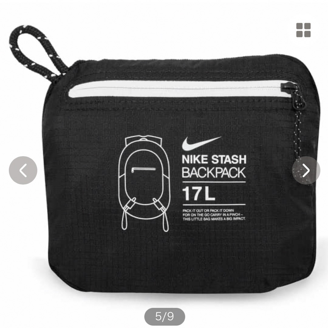 NIKE(ナイキ)のNIKE ナイキ スタッシュ バックパック 17L DB0635-010 メンズのバッグ(バッグパック/リュック)の商品写真